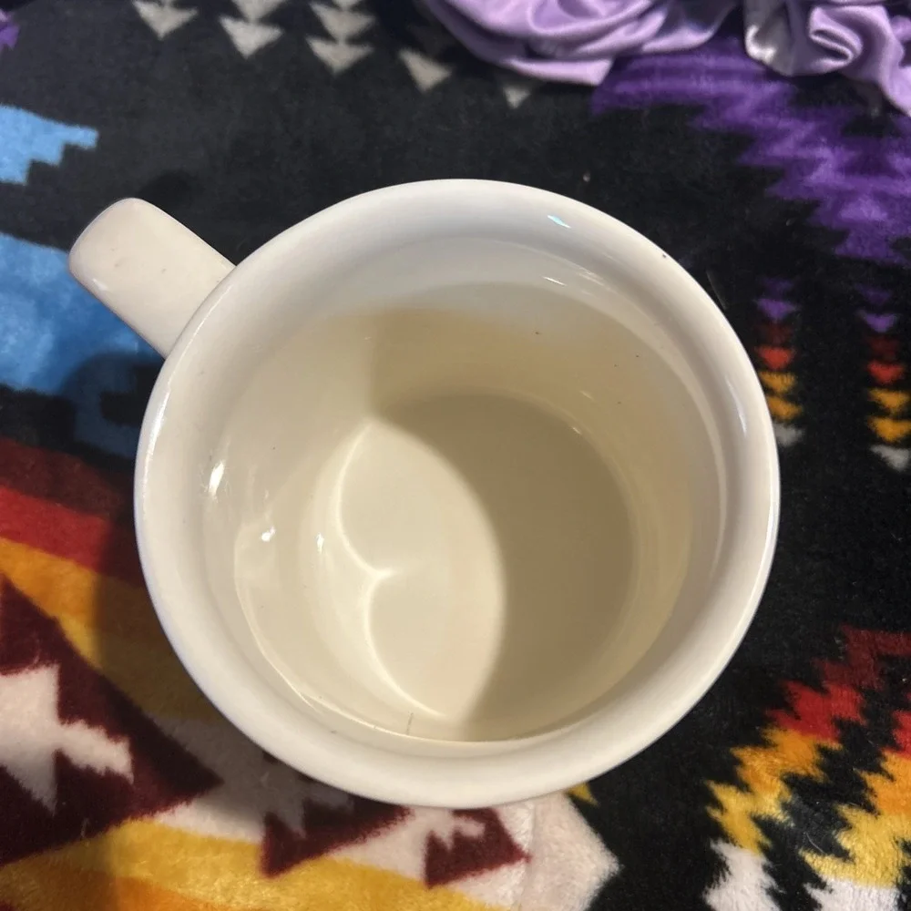 STARBUCKS 2013 Large 14 fl oz Coffee Tea Mug Off-White Cup